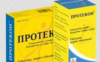 Хондропротектор нового поколения Протекон: инструкция и отзывы