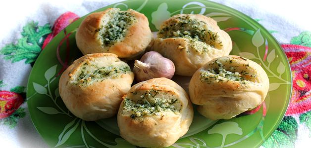приготовить чесночные булочки чесночные булочки в духовке