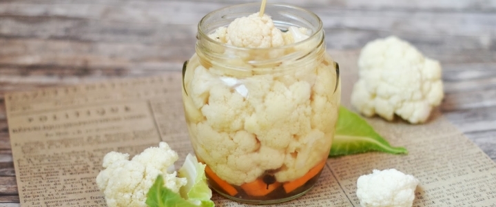 Вкусная цветная капуста на зиму Цветная капуста на зиму