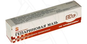Гепариновая мазь 25 г продается в аптеке. От чего помогает гепариновая мазь?
