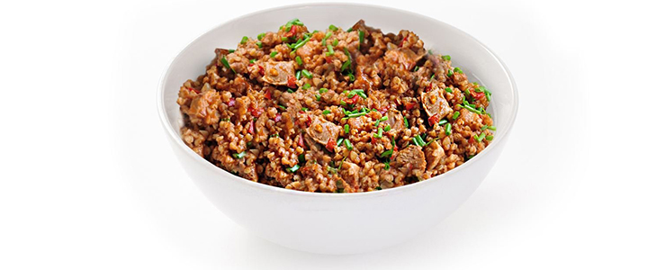 Гречка по-купечески с мясом Гречка по-купечески с говядиной