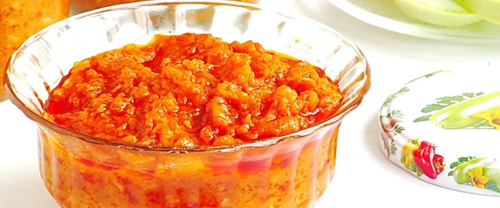 Кабачковая икра дома Кабачковая икра с томатной пастой