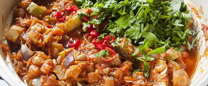 Кабачковая икра на зиму Кабачковая икра на зиму с баклажанами