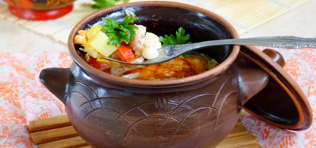 картошка в горшочках в духовке картошка в горшочках