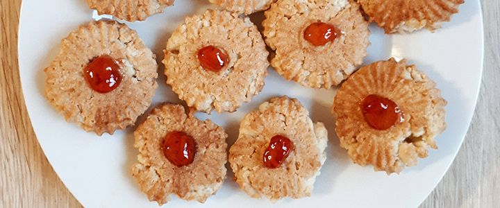 Курабье с кокосовой стружкой Курабье с кокосом