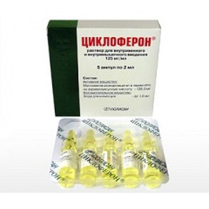 Лекарственное взаимодействие Циклоферона Циклоферон в ампулах