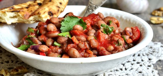 лобио из фасоли по-грузински лобио из красной фасоли