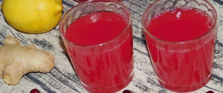 Морс из клюквы с медом морс из клюквы для детей