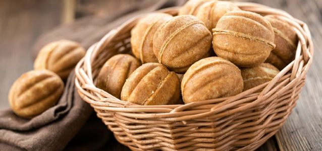 классические орешки со сгущенкой орешки со сгущенкой