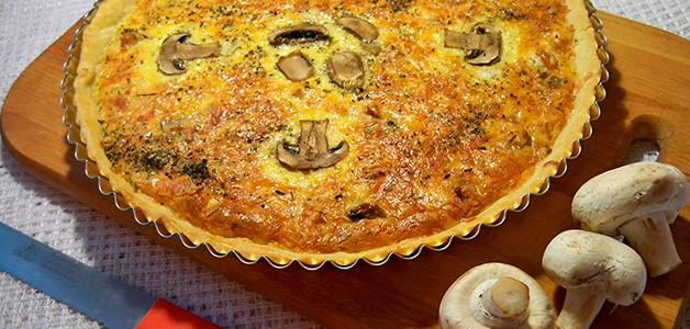 Рецепт пирога с картошкой и грибами Пирог с картошкой и грибами