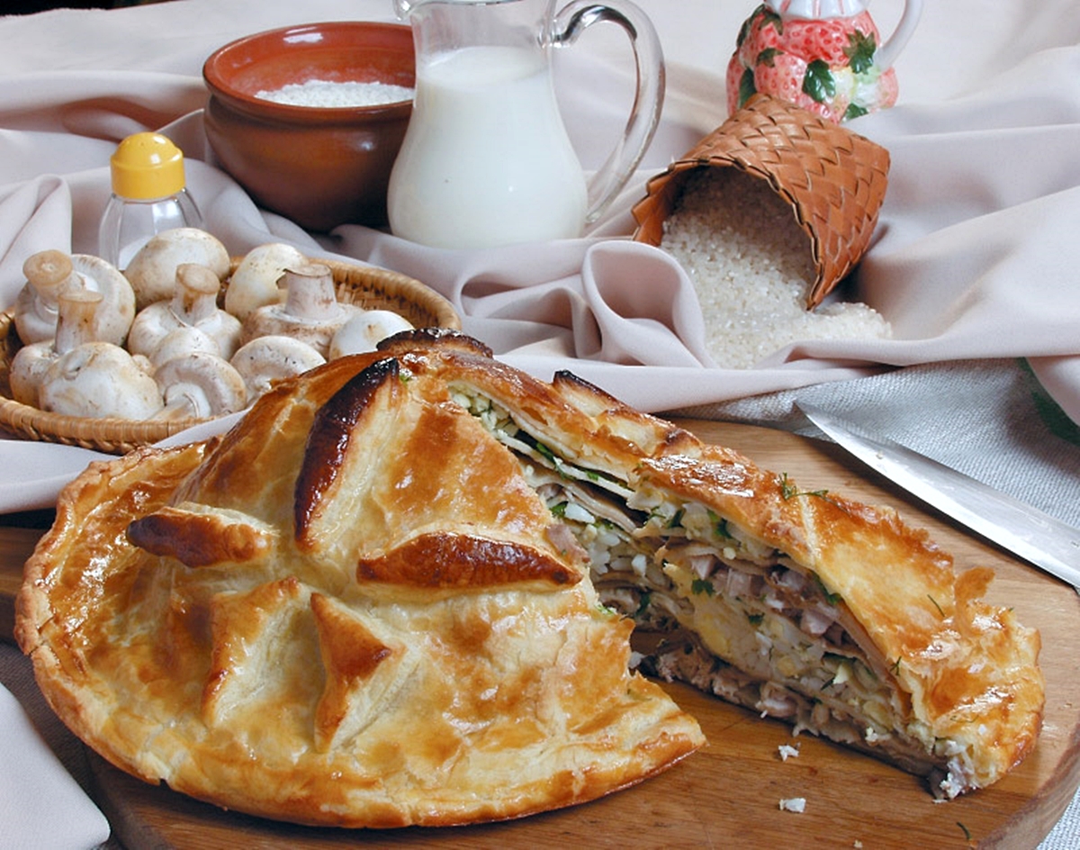 Классический курник Пирог курник