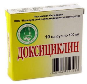 Состав доксициклина Состав доксициклина