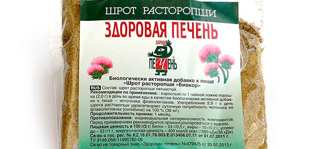Применение шрота расторопши Шрот расторопши свойства