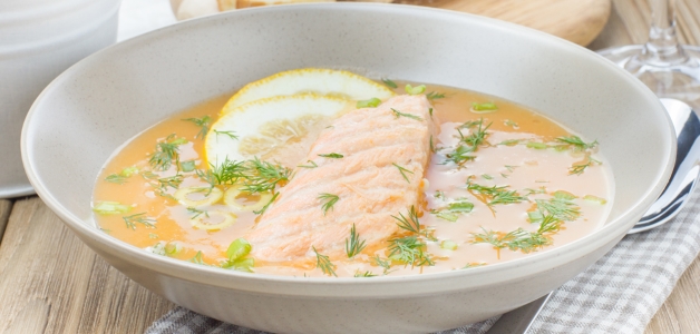 Уха из форели классическая Уха из форели со сливками