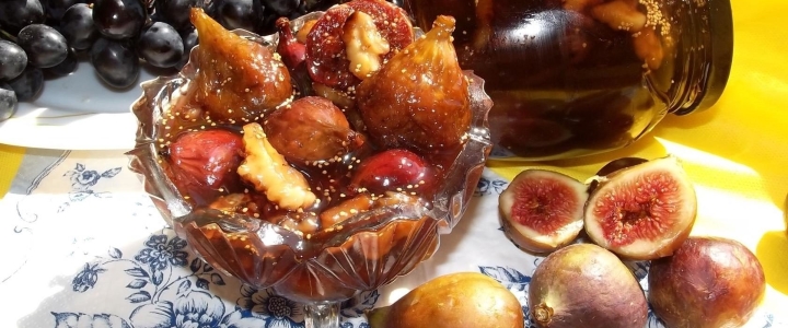 Варенье из инжира с орехами сварить варенье из инжира