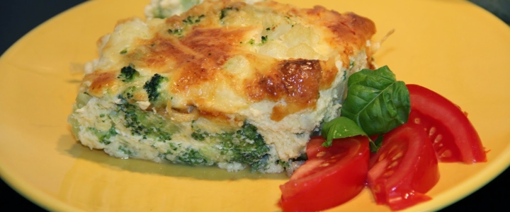 Запеканка из брокколи с кабачками Запеканка с брокколи и кабачком